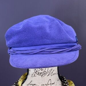 Suede Purple Women's Hat